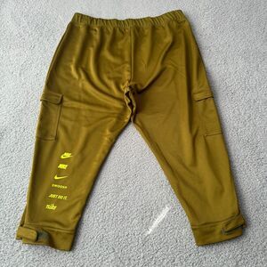 NEW Nike‎ Pants Womens Plus 2X Green Cargo Sweat Joggers Athletic Swoosh Stretch